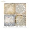 Papeles Scrapbooking SLS-080 Wood & Lace